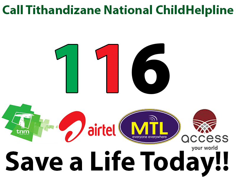 National Child Helpline call 116 